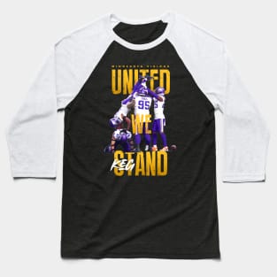 Minnesota Vikings Keg Stand Celebration Baseball T-Shirt